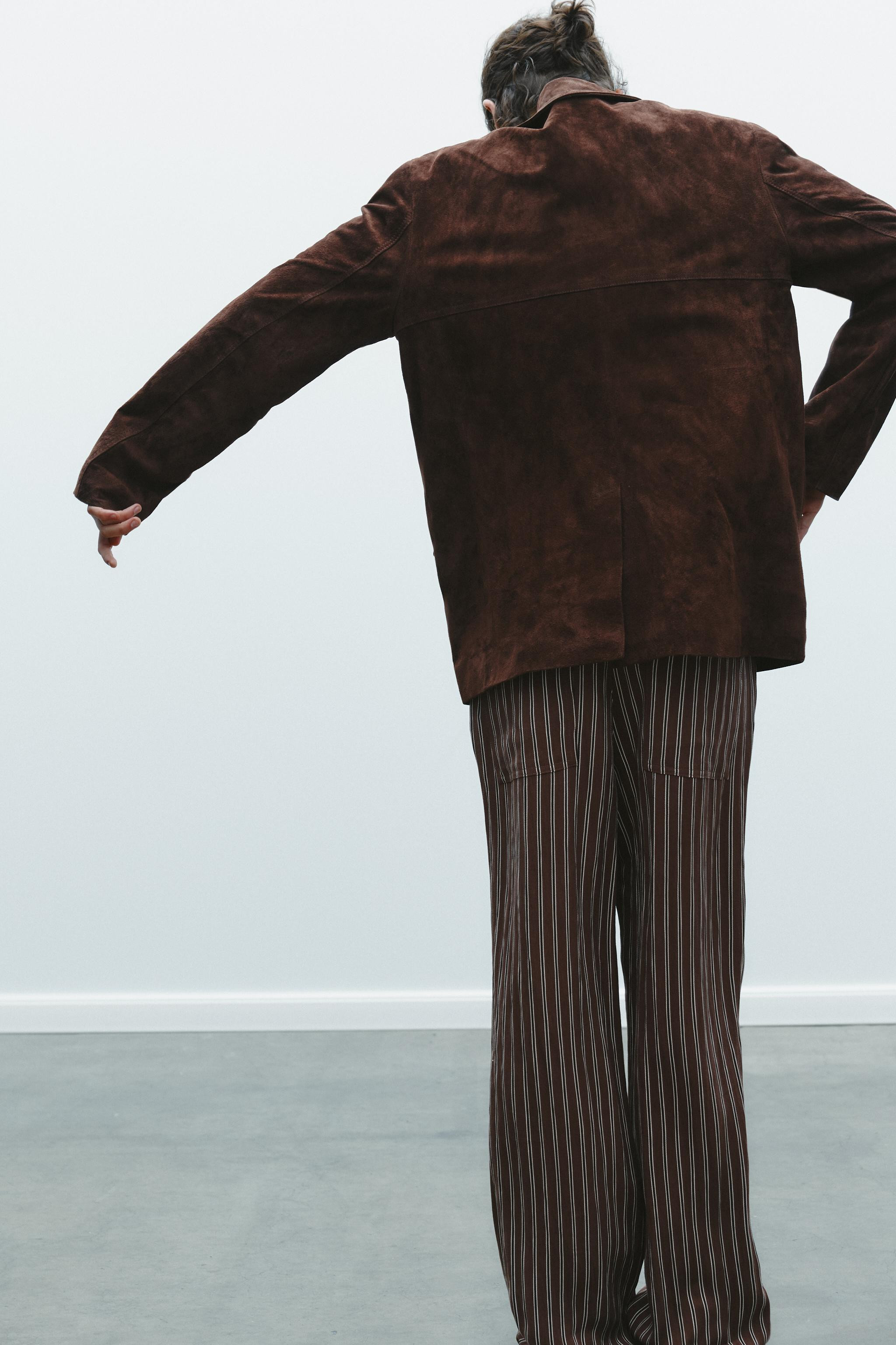 STRAIGHT TROUSERS WITH DRAWSTRING | Zara UK