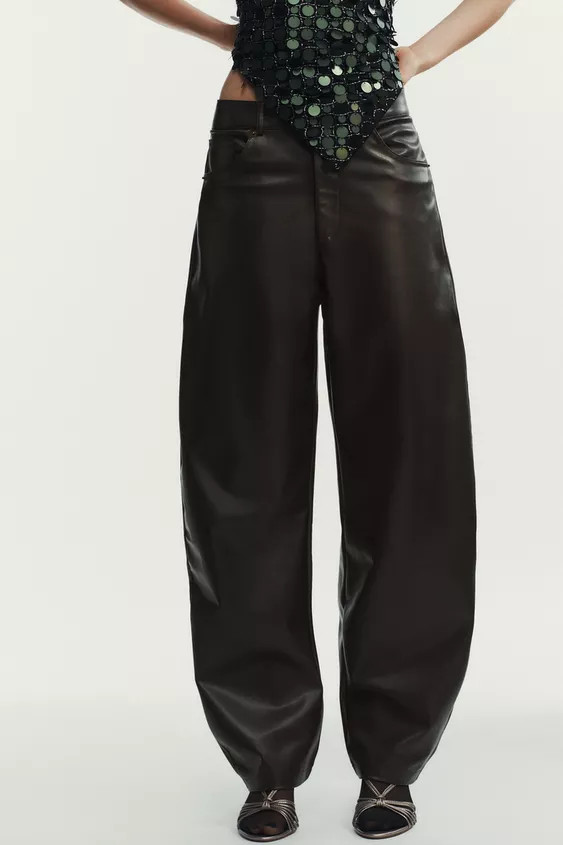 BALLOON POCKET PANTS | Zara Canada