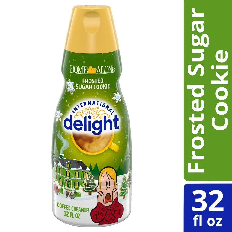 International Delight Home Alone Frosted Sugar Cookie Coffee Creamer Bottle, 32 FL OZ | Walmart (US)