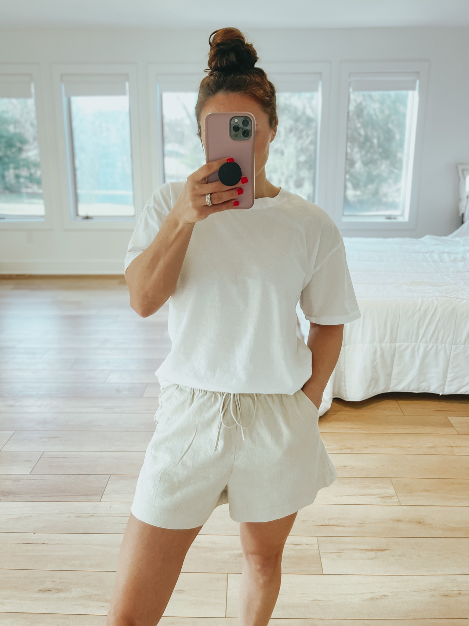 Comfortable linden blend shirts. High rise, drawstring, long inseam, true to size. #abercrombie #springoutfit #casualoutfit 

#LTKsalealert #LTKstyletip #LTKunder50