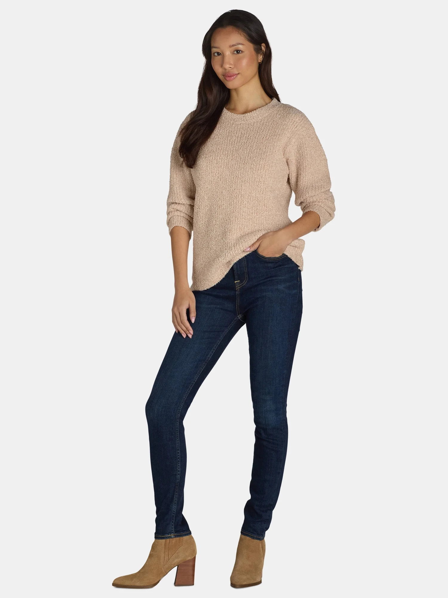 Time and Tru Women's Super Soft Pullover | Walmart (US)
