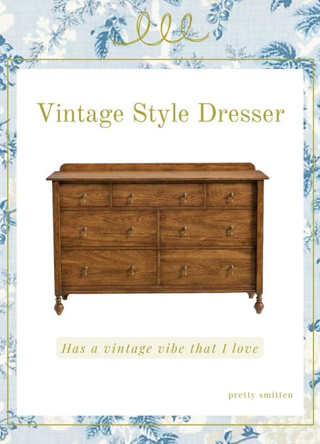 Vintage Americana style dresser from Pottery Barn - primary bedroom furniture - guest bedroom dresser - chest of drawers 

#LTKhome