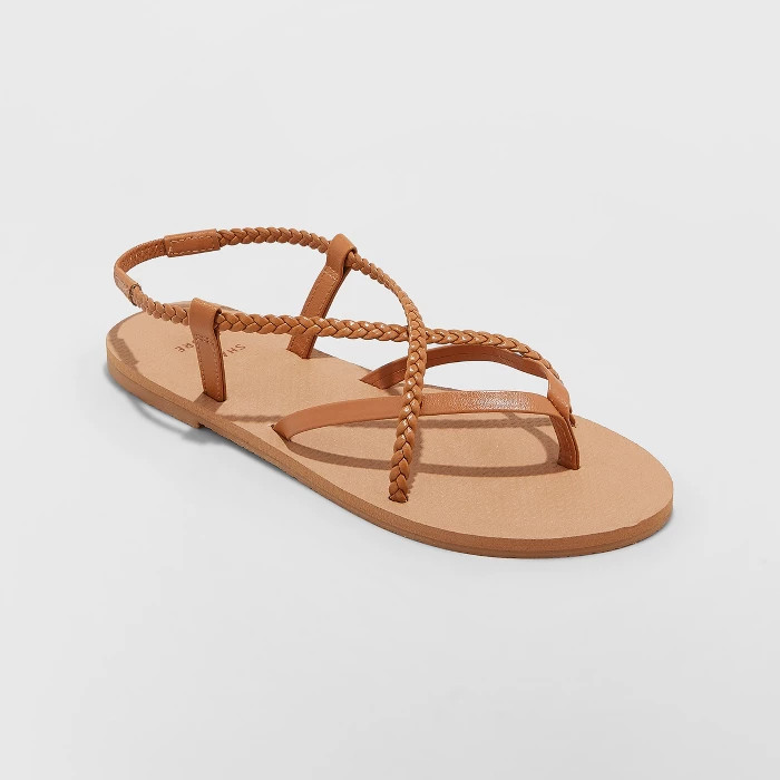 Women's Cami Braided Thong Sandals - Shade & Shore™ | Target