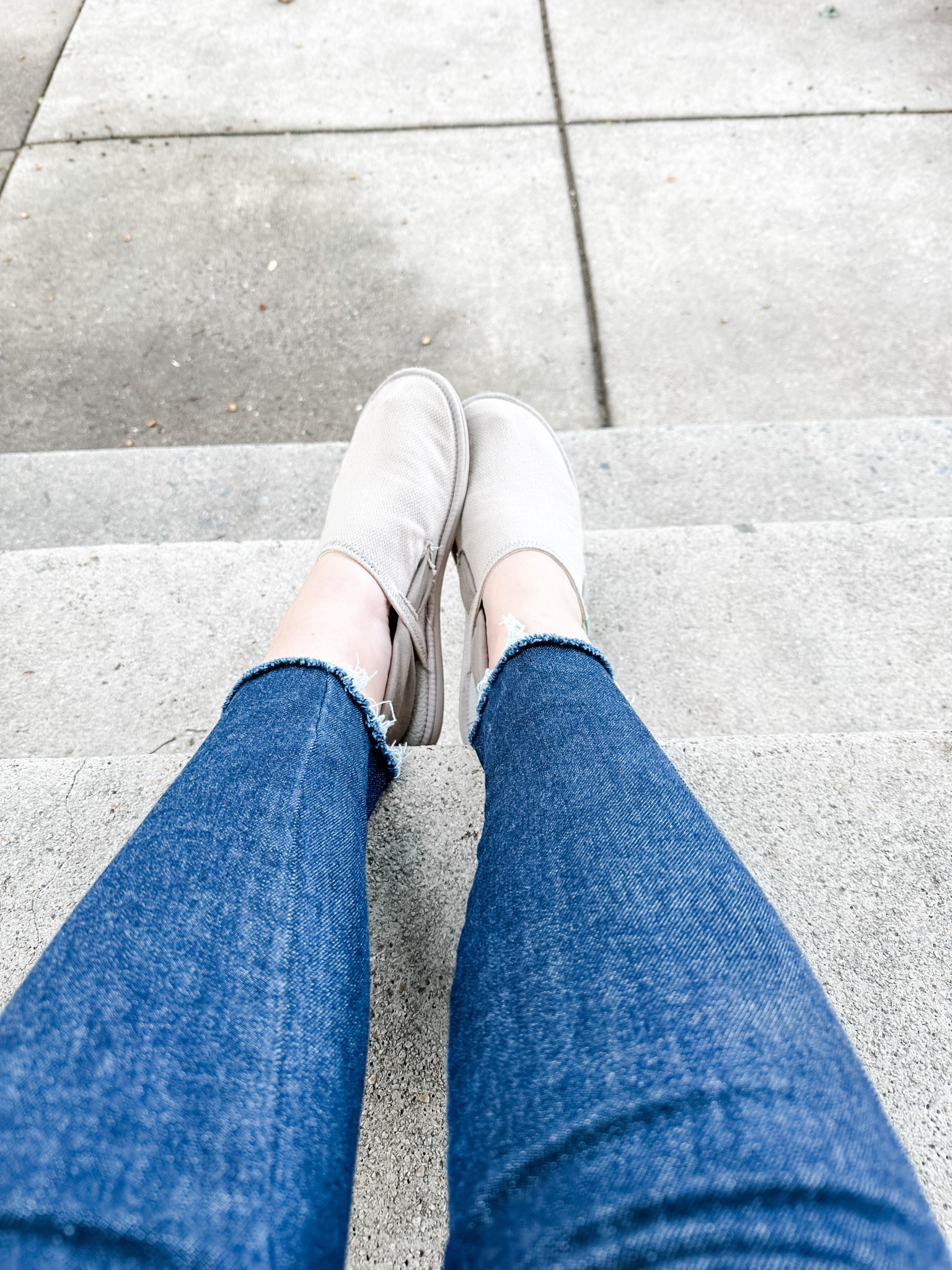 one of my most comfortable pairs of shoes - these sanuk slides have a yoga bed mat for the sole and a fabric sling around the back of your foot and a light fabric to create a clog. perfect transitional piece from summer sandals to fall  

#LTKstyletip #LTKshoecrush #LTKSeasonal