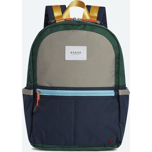 Kane  Backpack, Green/Navy | Maisonette