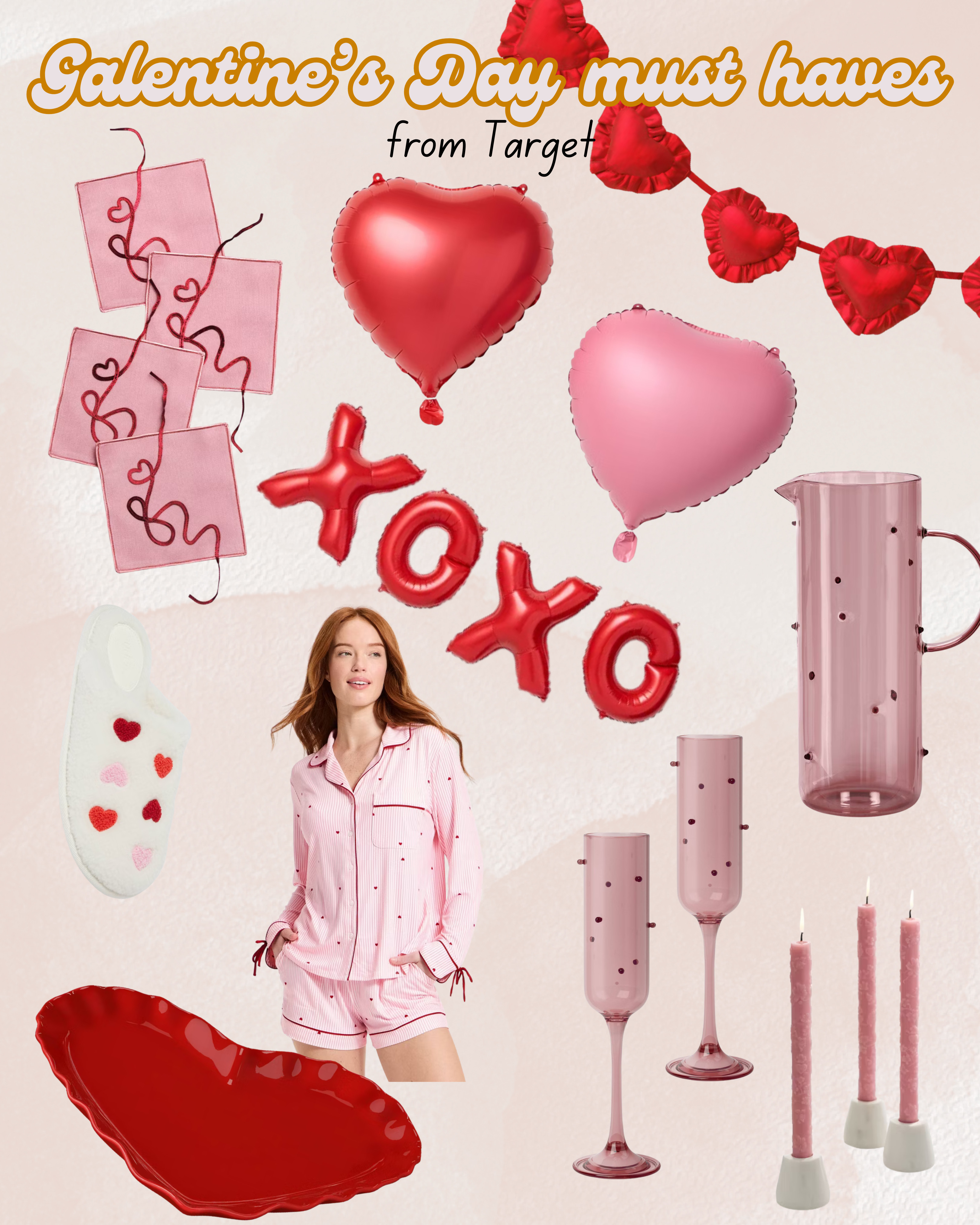 Target is your one stop shop for everything Galentine's Day.  You can get all the snacks, decorations, pajamas, and more that are Valentines themed.  Pink and red are my favorite colors, so why not throw a party dedicated to them?!  

 

#LTKselfcare #LTKfoodie #LTKSeasonal