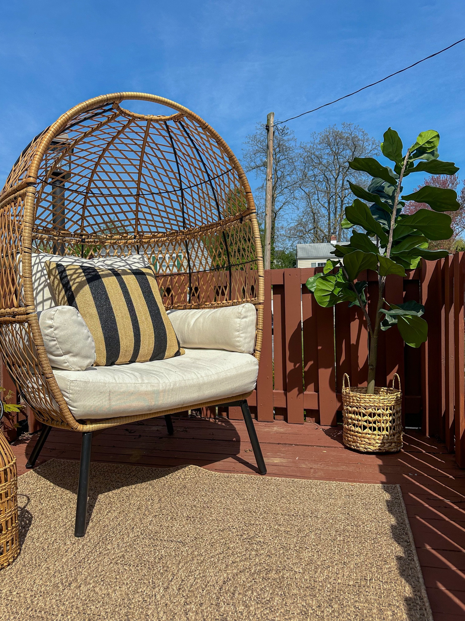 Sneak peek at our side deck!

#LTKhome #LTKfindsunder100 #LTKSeasonal