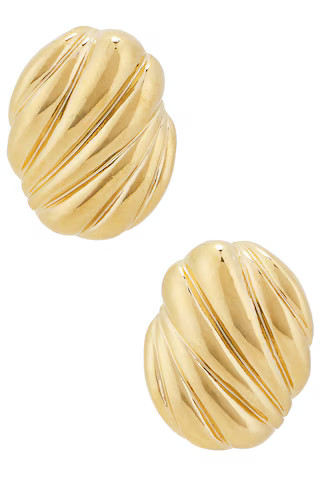 Heaven Mayhem Hive Clip On Earrings in Gold from Revolve.com | Revolve Clothing (Global)