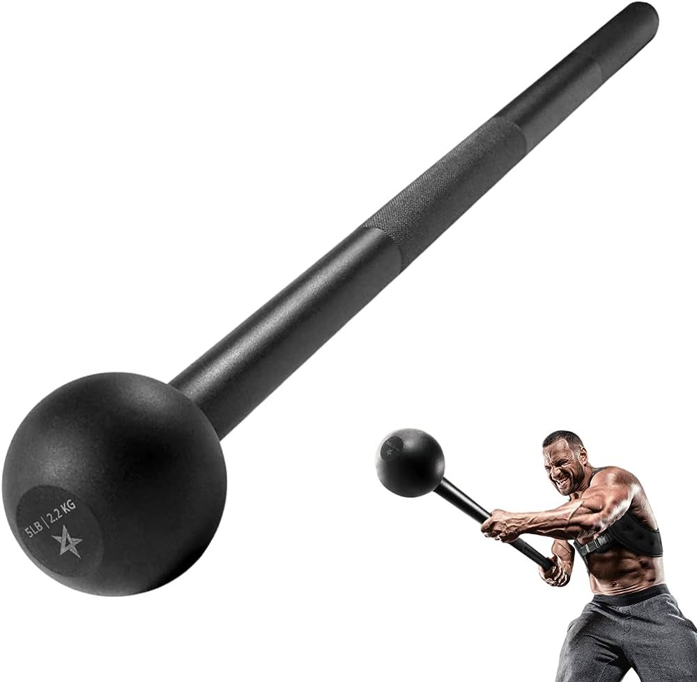 Yes4All Steel Mace Bell for Strength Training - Support Full Body, Muscles, Shoulder, Grips & For... | Amazon (US)