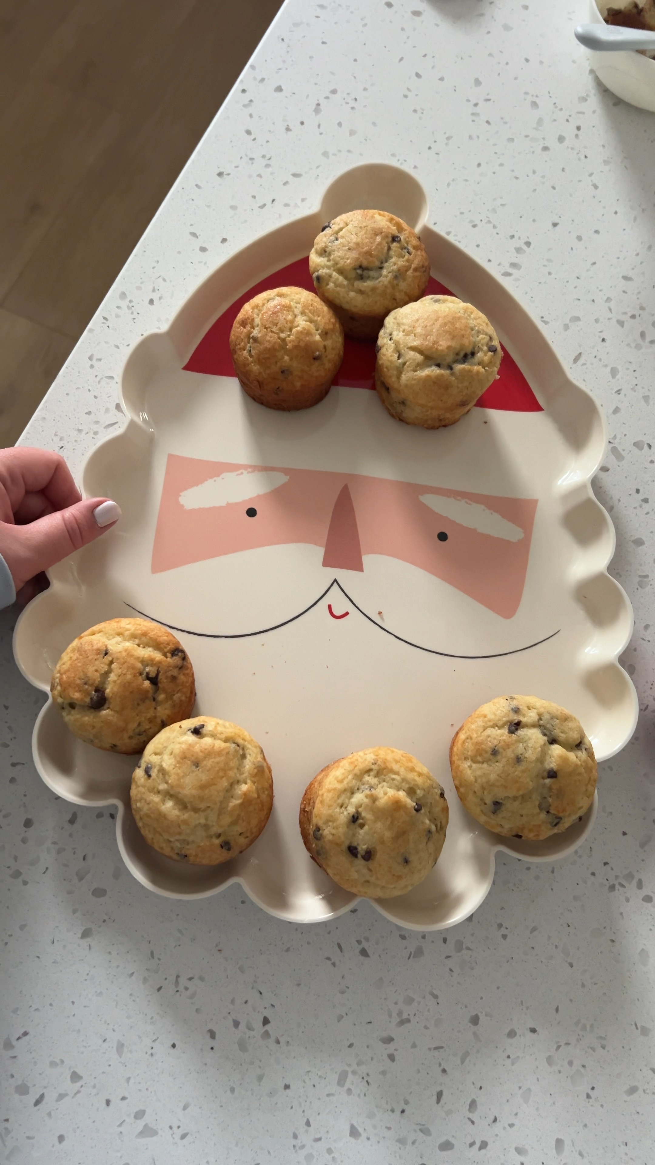 The cutest Santa tray 🎅 perfect for cookies for Santa 🫶🏻

#LTKHoliday #LTKHome #LTKSeasonal