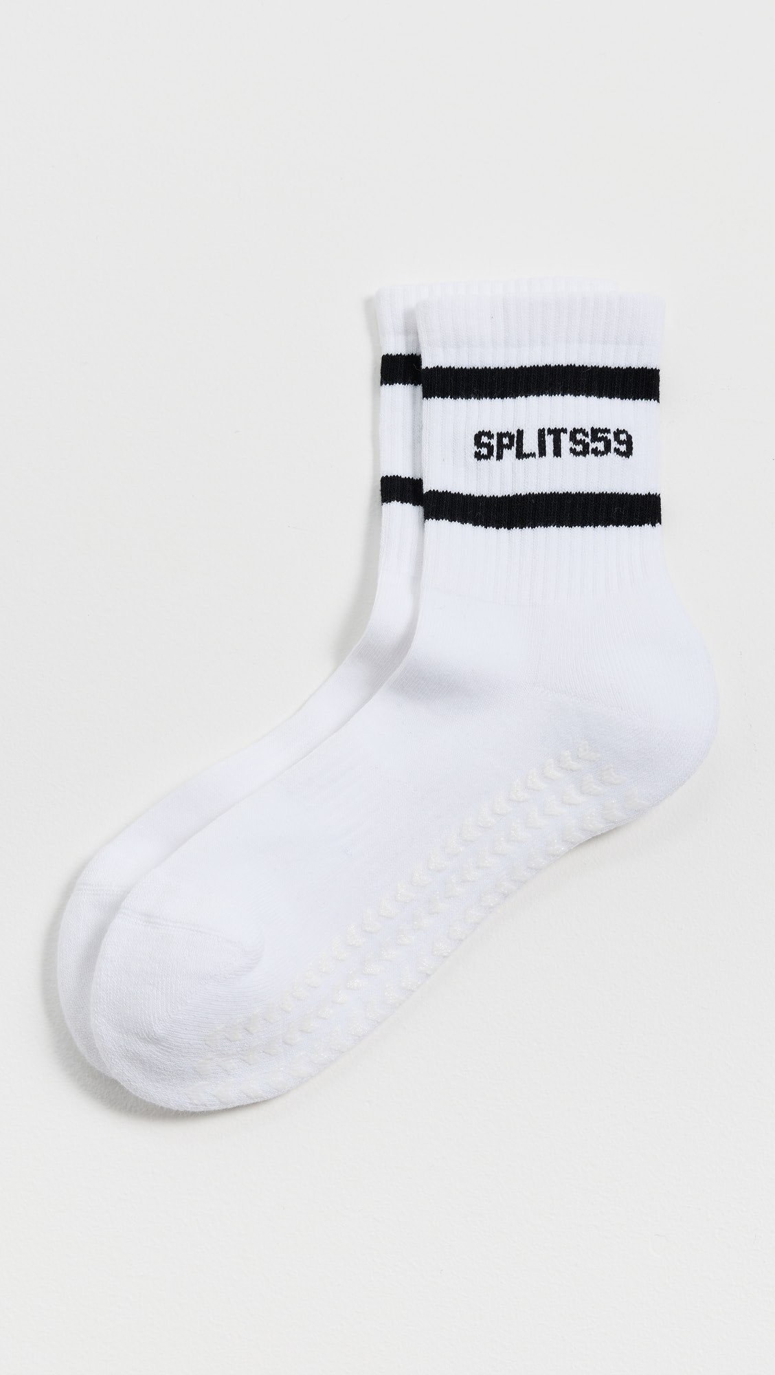 Logo Stripe Quarter Socks with Grip | Shopbop