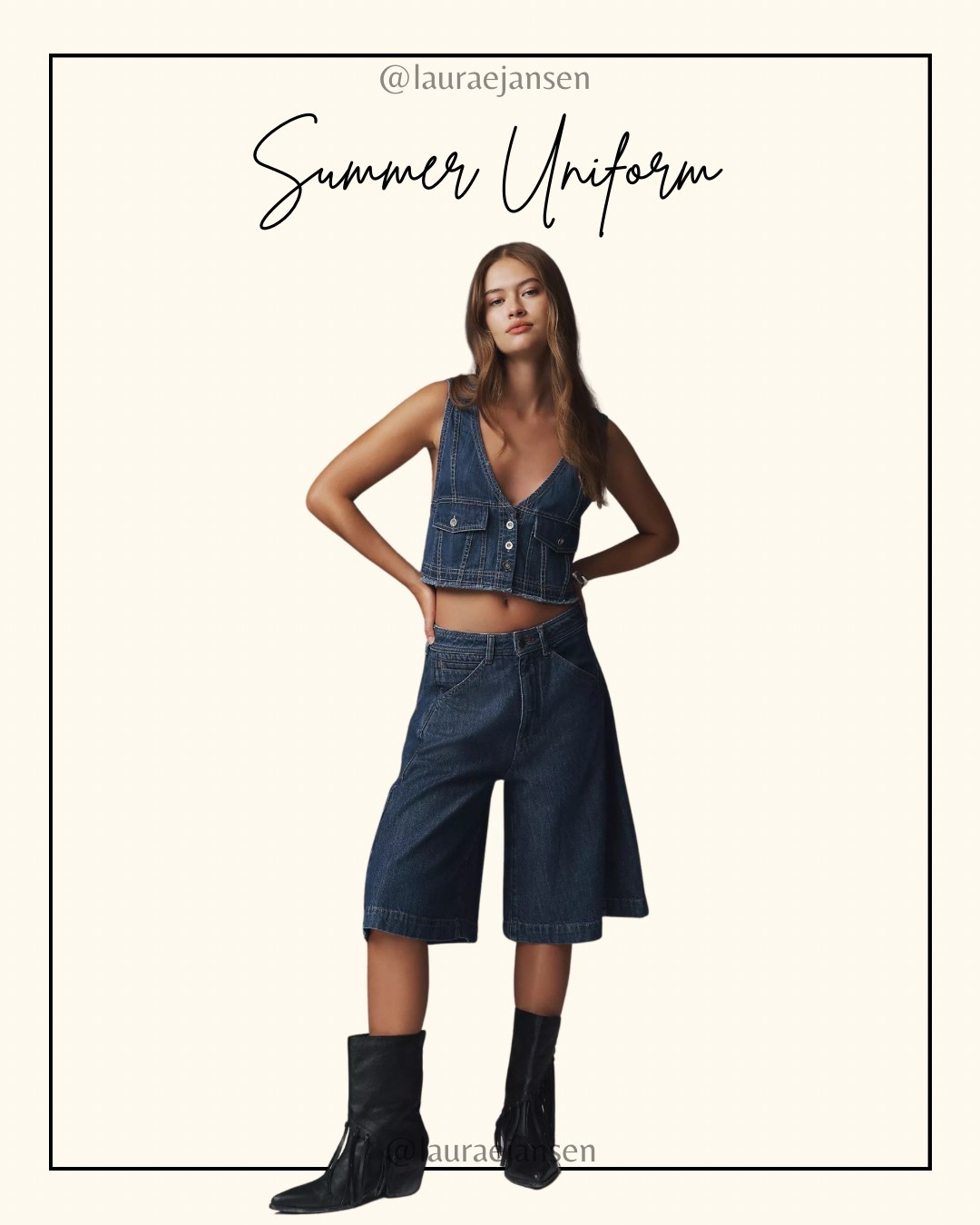 Summer uniform - denim on denim

#LTKSeasonal #LTKStyleTip #LTKSummerEdit