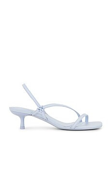 SIMKHAI Cedonia Stud Strappy Kitten Heel Sandal in Periwinkle Sky from Revolve.com | Revolve Clothing (Global)