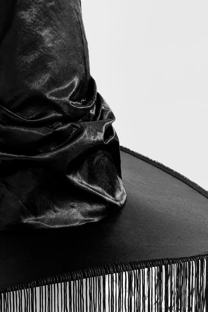 Halloween Fringe Detail Witches Hat | boohoo (US & Canada)