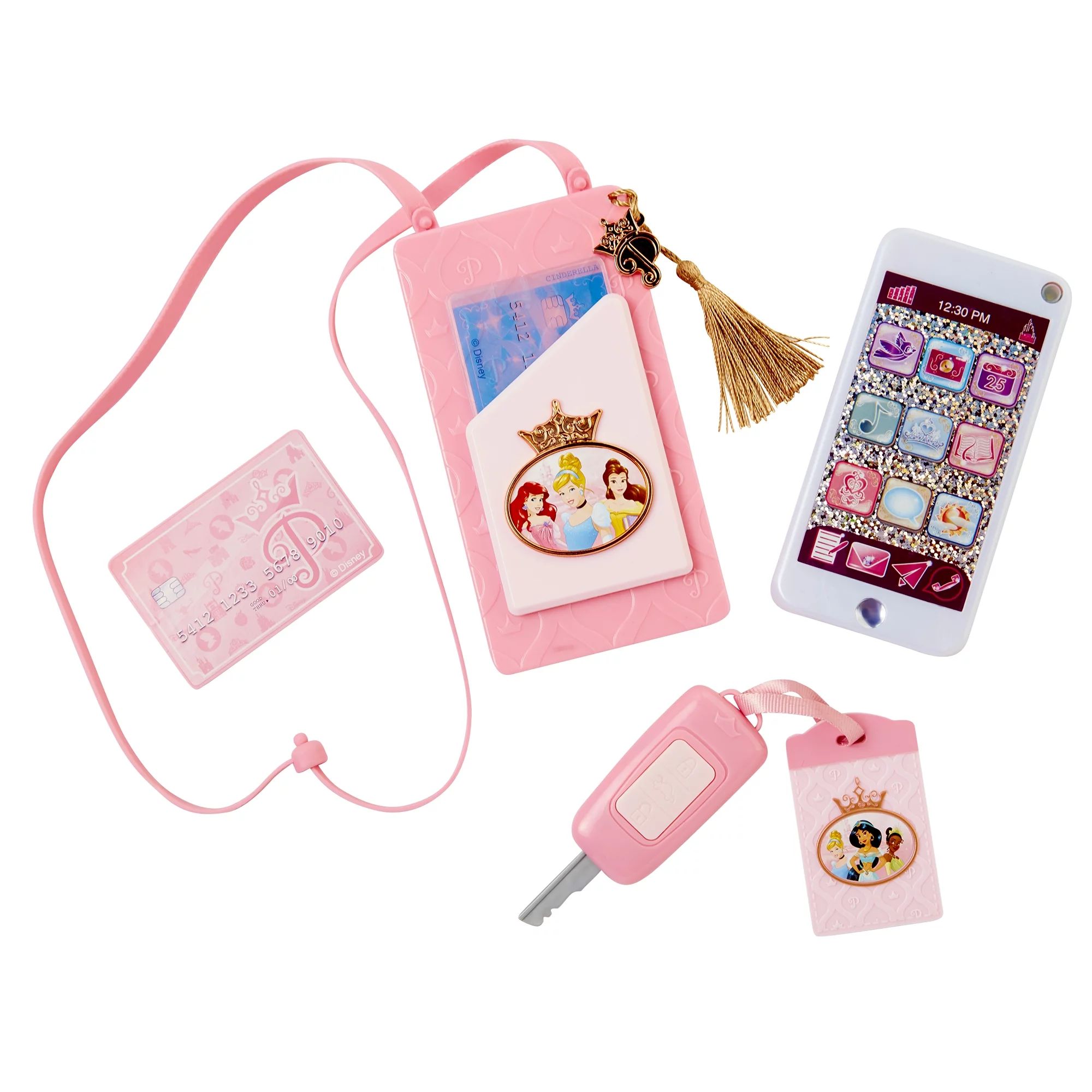 Disney Princess Style Collection On-The-Go Play Phone Set | Walmart (US)