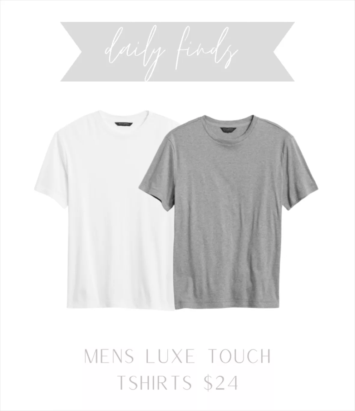 Luxe Touch Crew-Neck T-Shirt