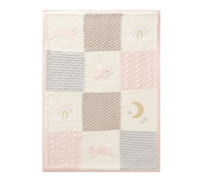 Heirloom Animals Baby Blanket Collection | Pottery Barn Kids
