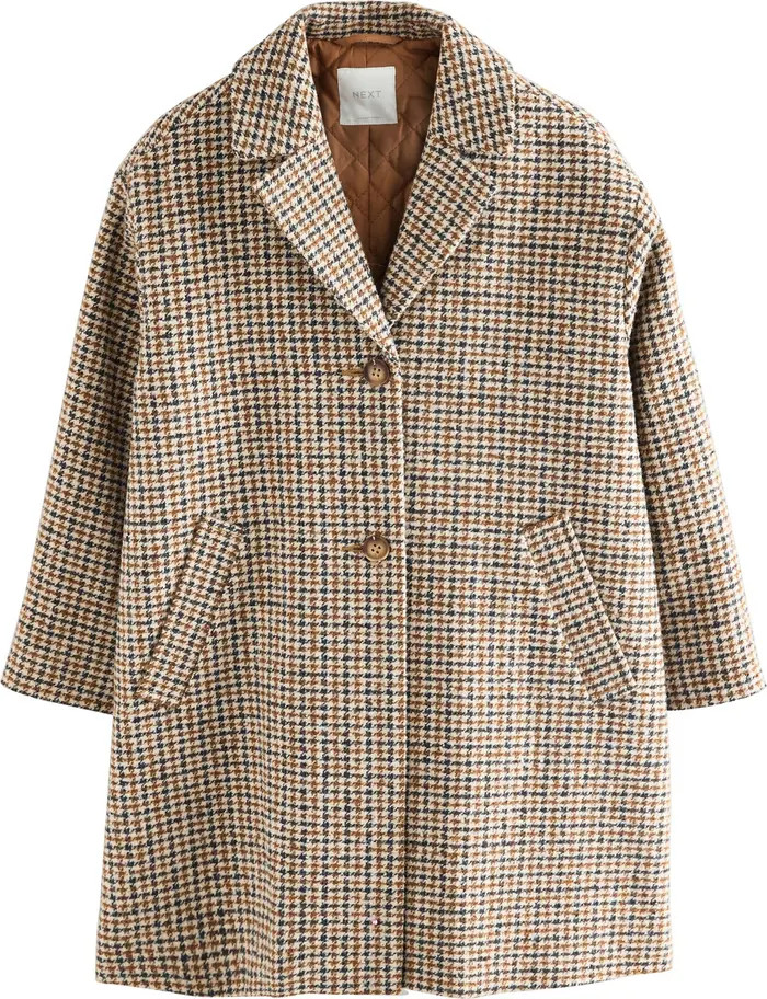 Kids' Houndstooth Coat | Nordstrom