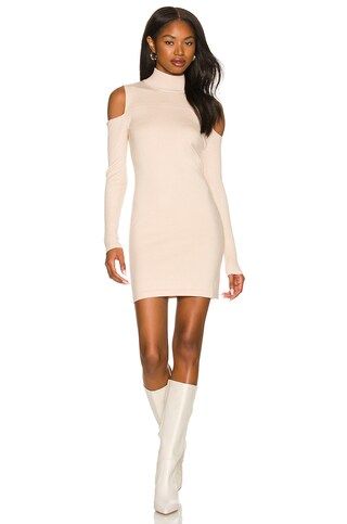 Camila Coelho Taylor Sweater Dress in Taupe Nude from Revolve.com | Revolve Clothing (Global)