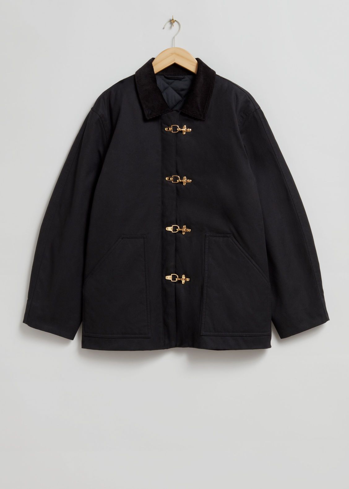 Loose Duffle Jacket - Black - & Other Stories GB | & Other Stories (EU + UK)