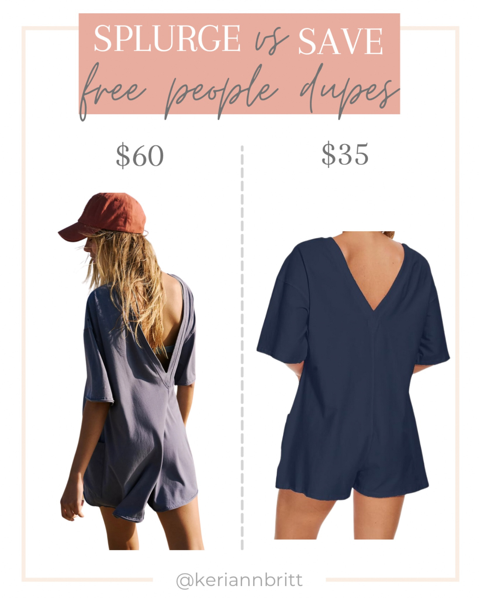 Free People Romper Dupe

#LTKfindsunder100 #LTKstyletip #LTKmidsize