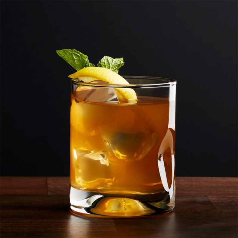 Impressions Double Old-Fashioned Glass | Crate & Barrel