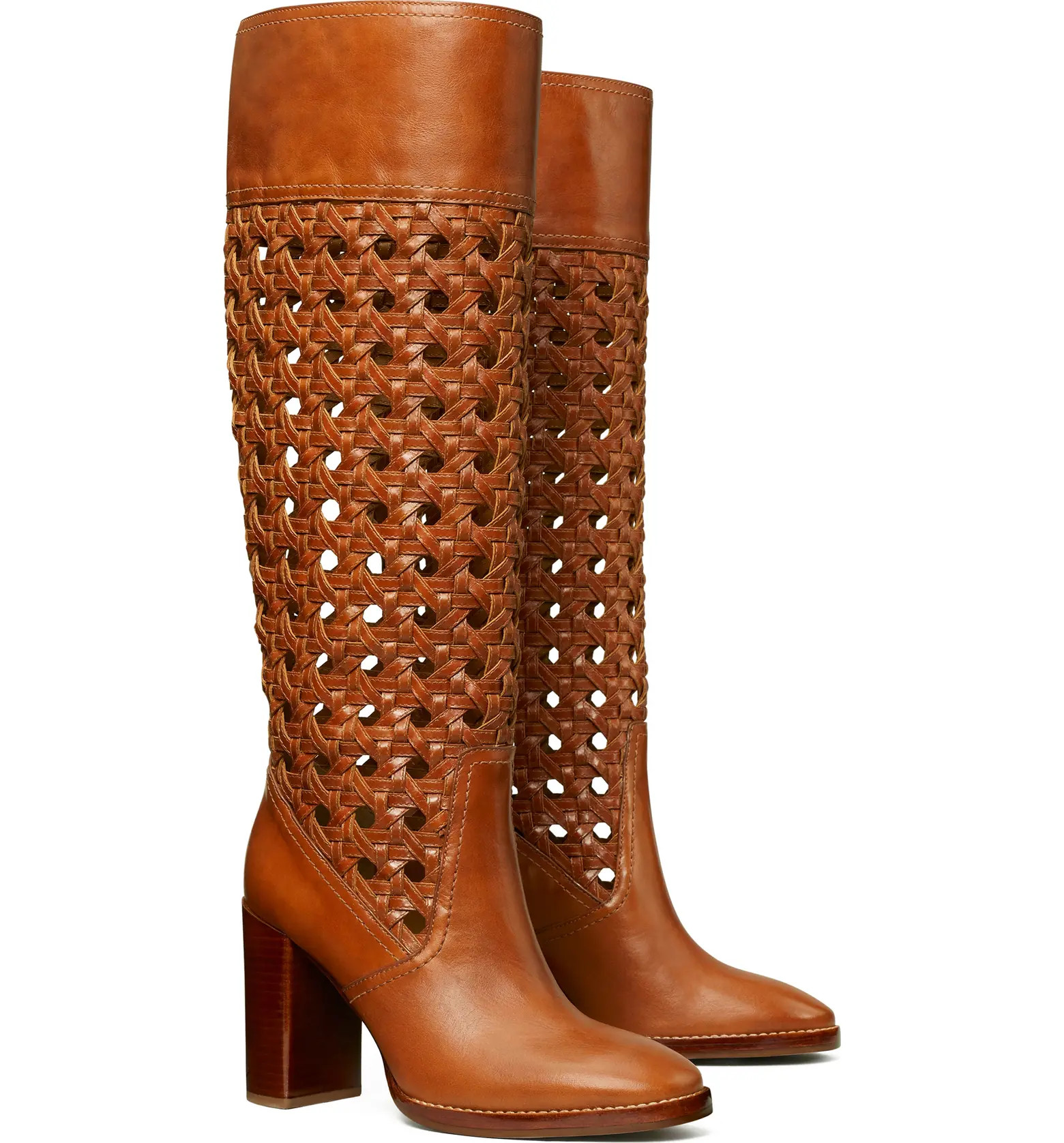 Tory Burch Basketweave Knee High Boot | Nordstrom | Nordstrom
