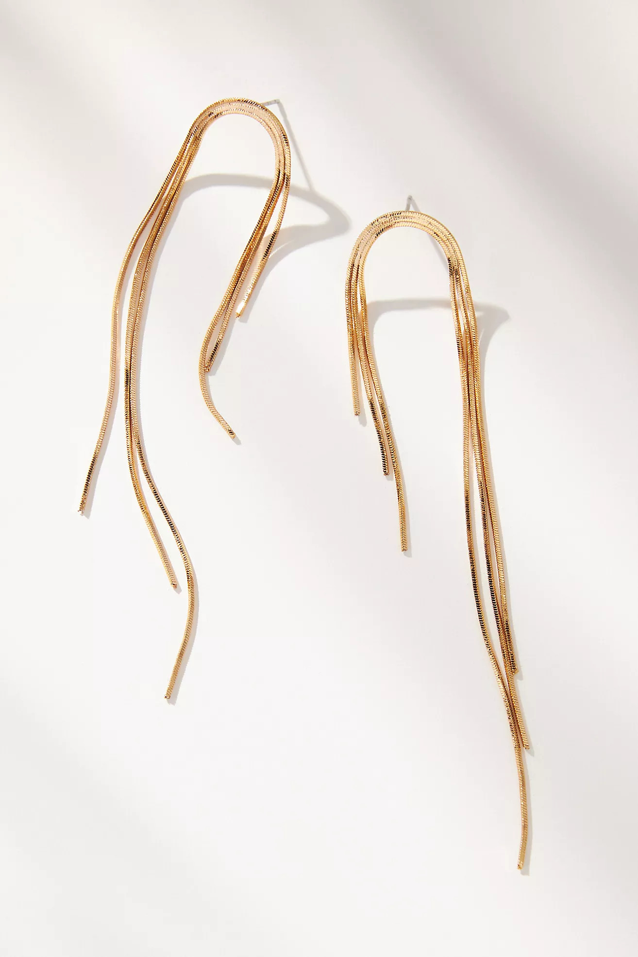 Metal Chain Dangle Earrings | Anthropologie (US)