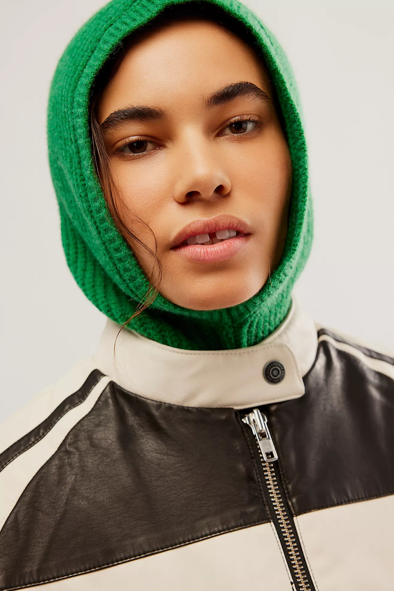 Split Neck Ribbed Balaclava | Free People (Global - UK&FR Excluded)