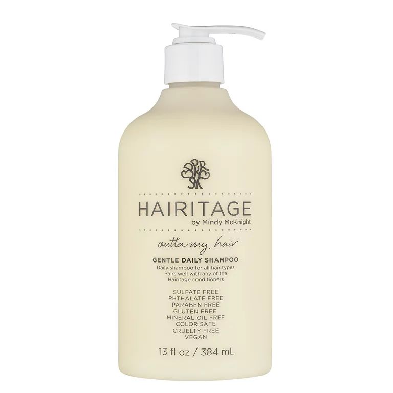 Hairitage Outta My Hair Gentle Daily Moisturizing Shampoo with Jojoba Oil & Aloe Vera 5, 13 fl. o... | Walmart (US)