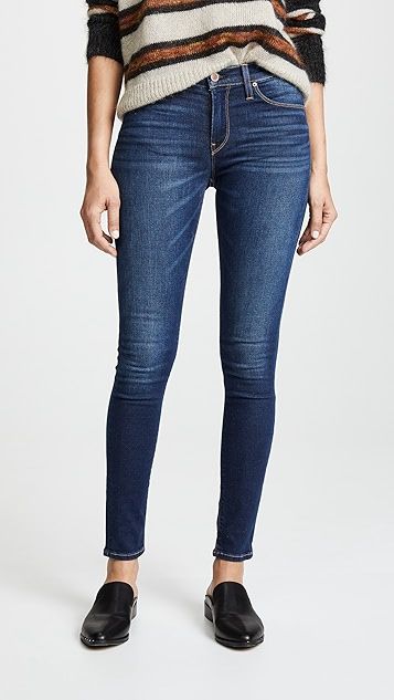Nico Mid Rise Super Skinny Jeans | Shopbop