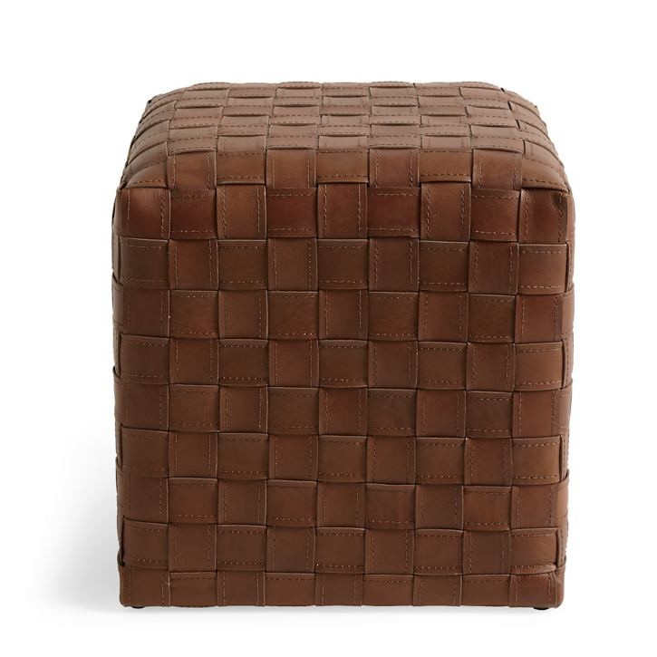 Sabino Woven Ottoman | Grandin Road