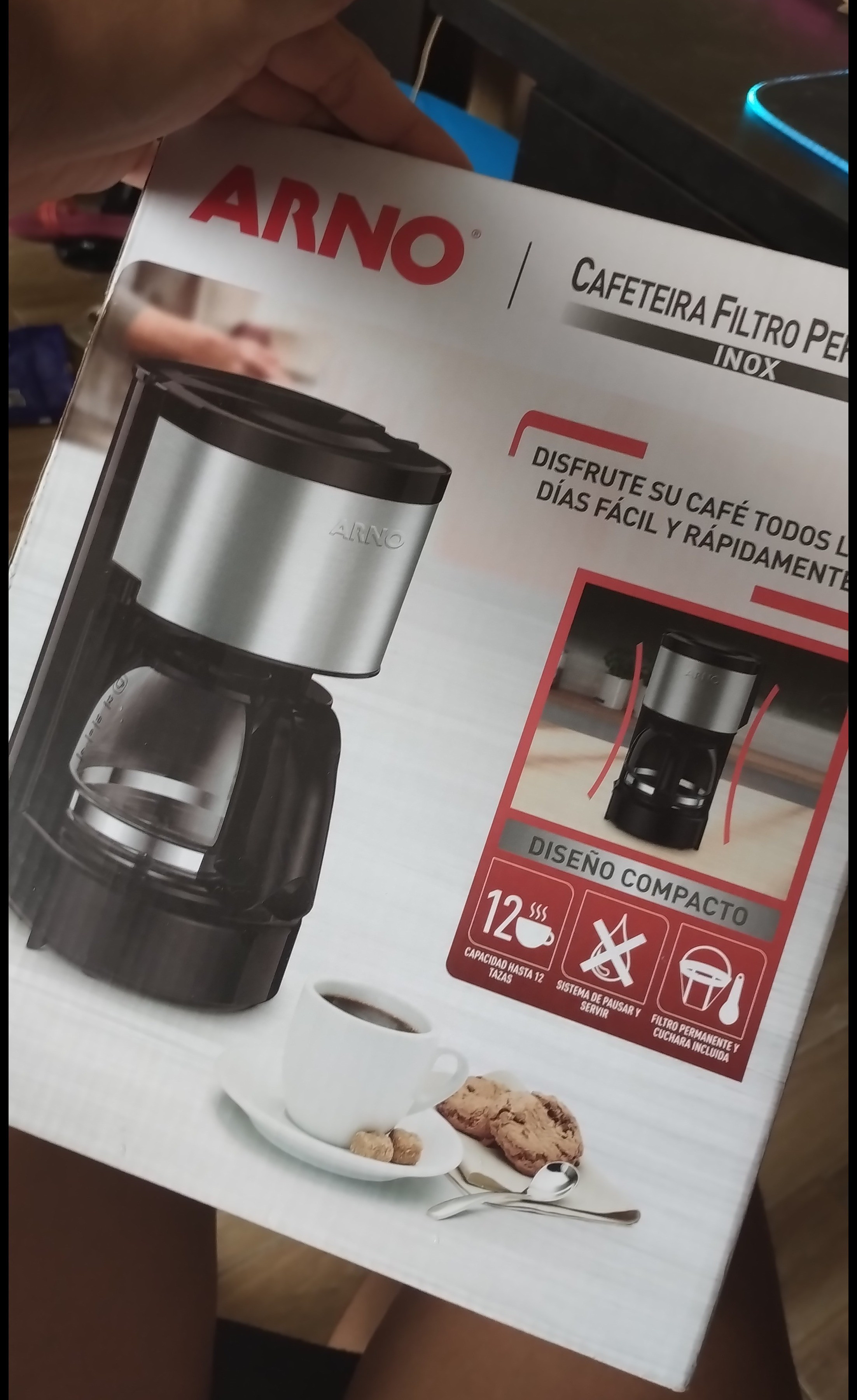 💕 Apaixonadaaaa 🤩 ☕ Aquele cafezinho para alegrar nosso dia 😻.Cafeteira elétrica da Arno Perfectta inox 12 xicaras 😻 Cafezinho na praticidade 😱

#LTKbrasil #LTKfamily #LTKhome