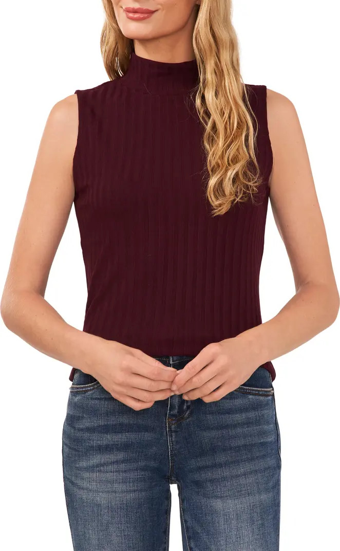 Mock Neck Rib Tank | Nordstrom