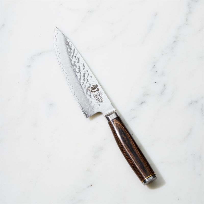 Shun Premier 6" Chef's Knife + Reviews | Crate & Barrel | Crate & Barrel