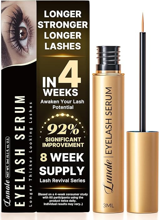Eyelash Growth Serum with Advanced Formula: Rapid Eye Lash Enhancing Serum for Eyelash and Eyebro... | Amazon (US)