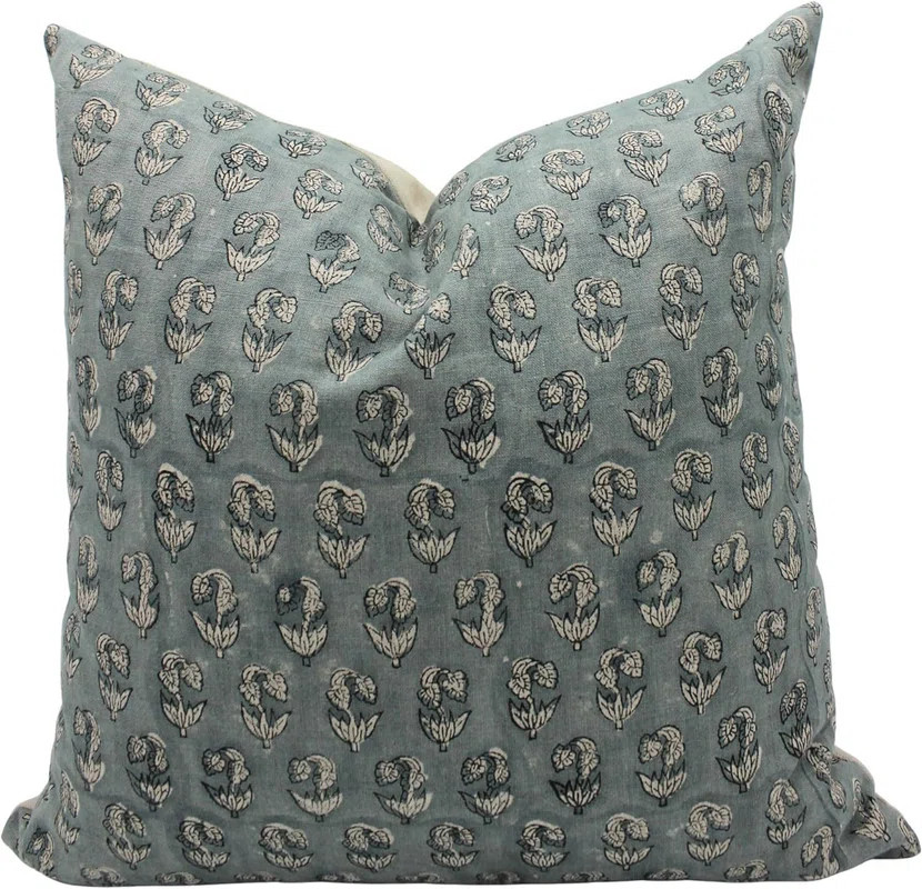Fabdivine Super Star Handmade Block Print Pillow Cover Linen Bohemian Home Accent 14x20 Inch | Wayfair North America