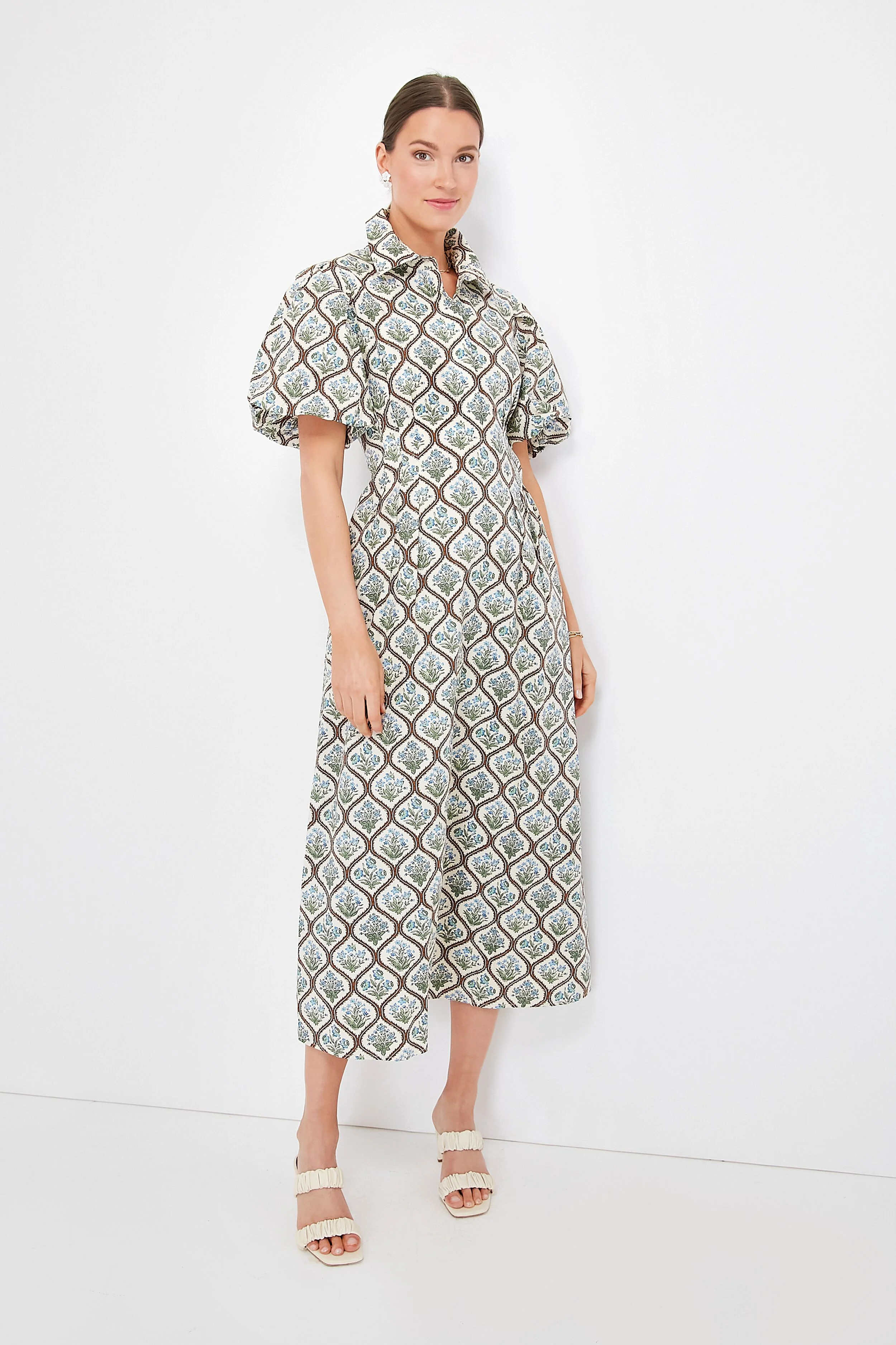 Sharp Floral Delaney Dress | Tuckernuck (US)