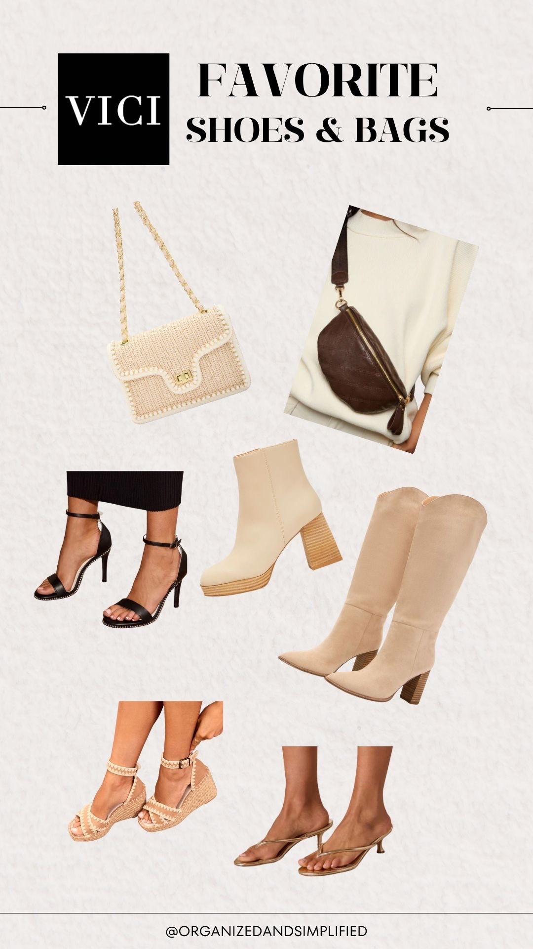 VICI has the best boots, shoes. And purses!  These are some of my favorites!  I have the tall boots and wear them all fall!  

Check out these finds at more on sale through LTK! 

#LTKxVICI #LTKSeasonal #LTKStyleTip
