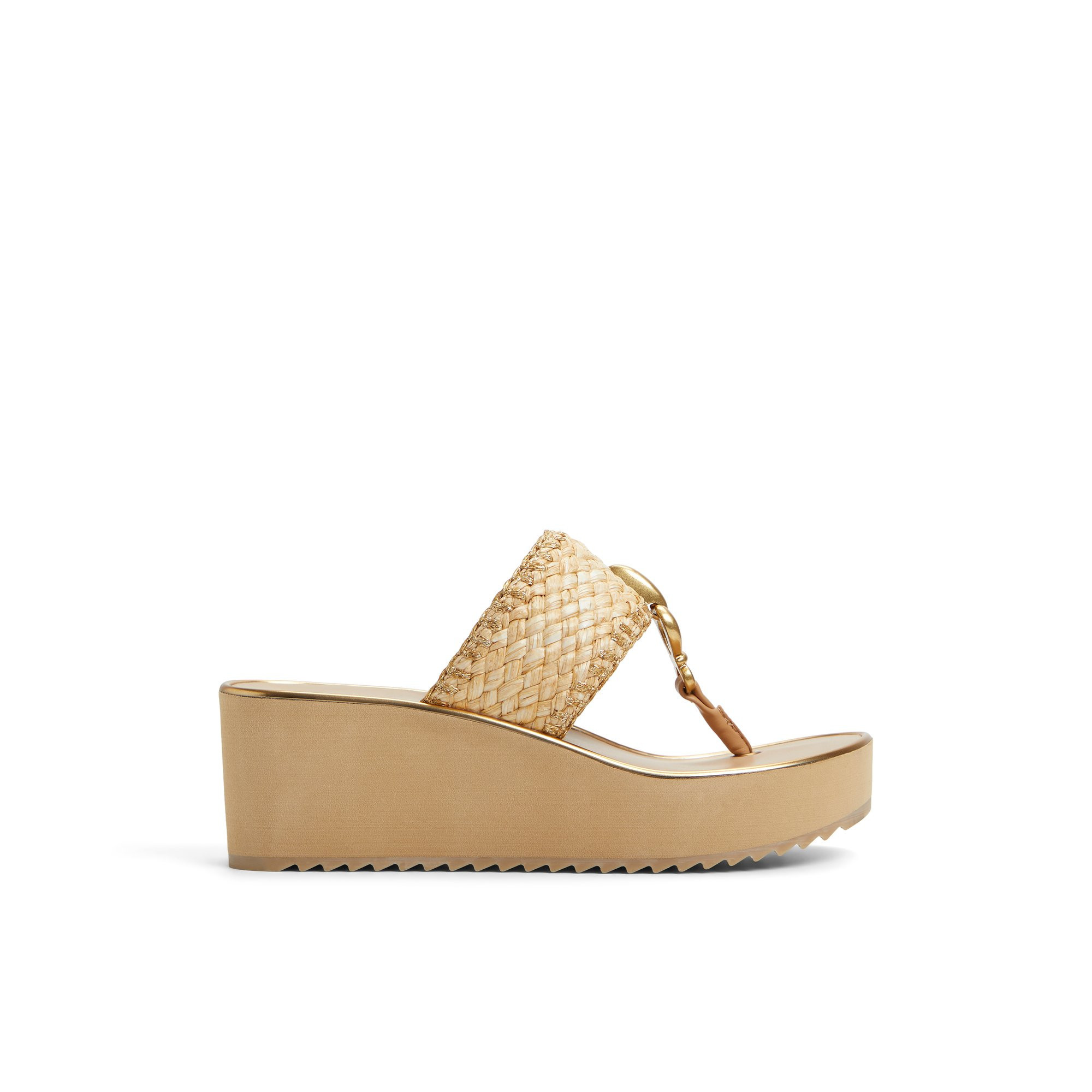 ALDO Penelopy - Women's Wedge Sandals - Beige, Size 7.5 | Aldo Shoes (US)