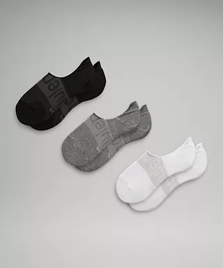 Women's Power Stride No-Show Sock with Active Grip 3 Pack | Lululemon (US)