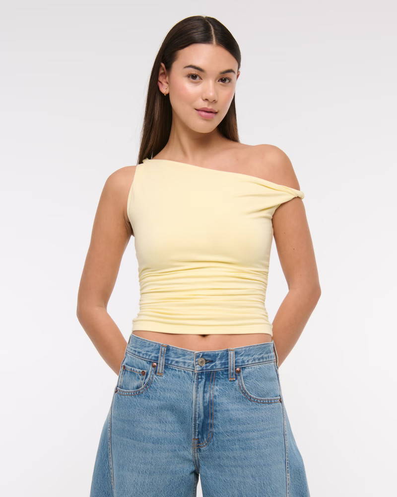 Asymmetrical Twist Top | Abercrombie & Fitch (US)