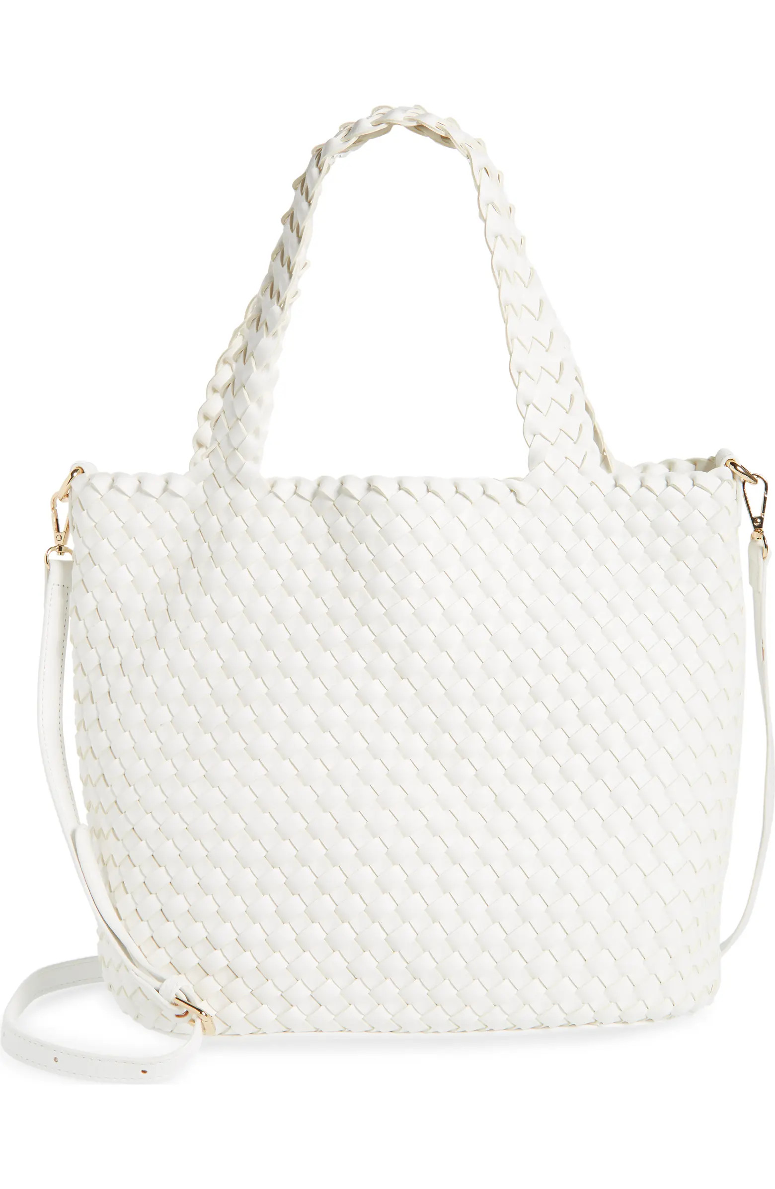 Ray Convertible Woven Vegan Leather Tote | Nordstrom