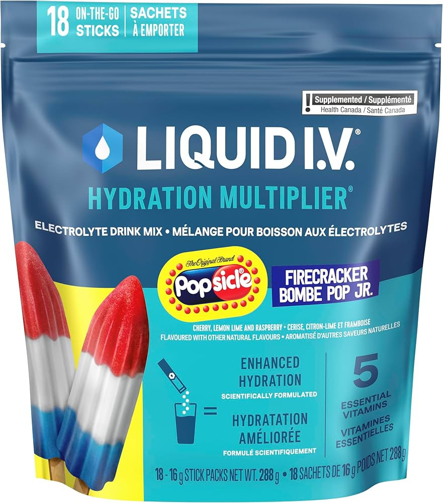 Liquid I.V. Hydration Multiplier Electrolyte Drink Mix - Enhanced Hydration Electrolyte Powder ... | Amazon (CA)