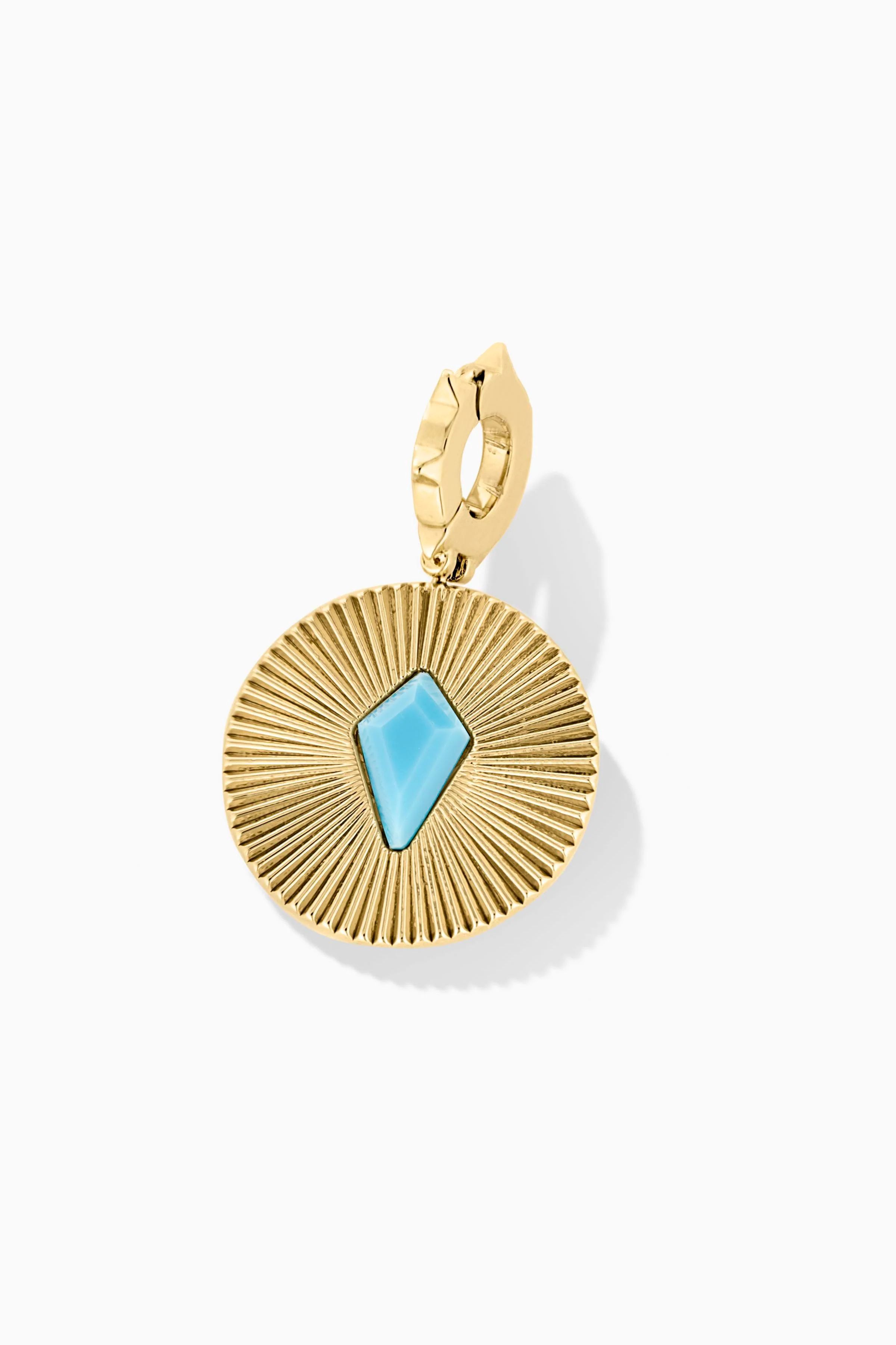 Tatum Power Stone Clip On Medallion Charms | Stella & Dot