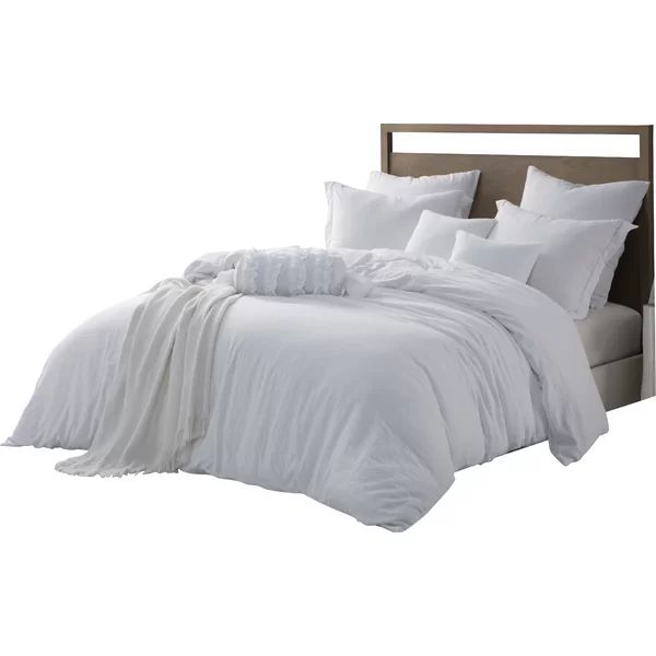 Akins Reversible Duvet Cover Set | Wayfair North America