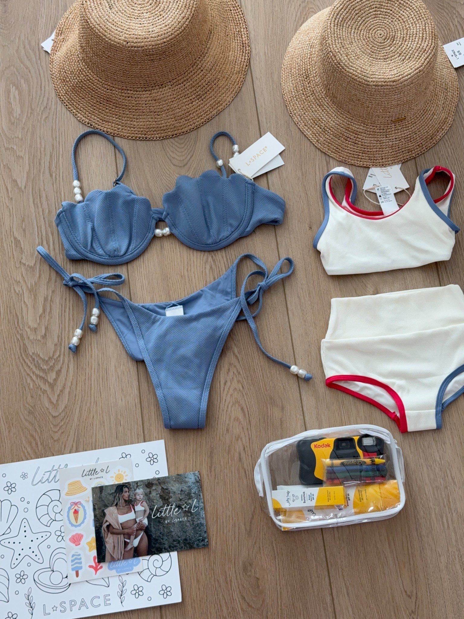 Cutest mommy & me swim from Lspace 💙 #babyswim #toddler #swim #bikini 

#LTKKids #LTKSwim #LTKBaby