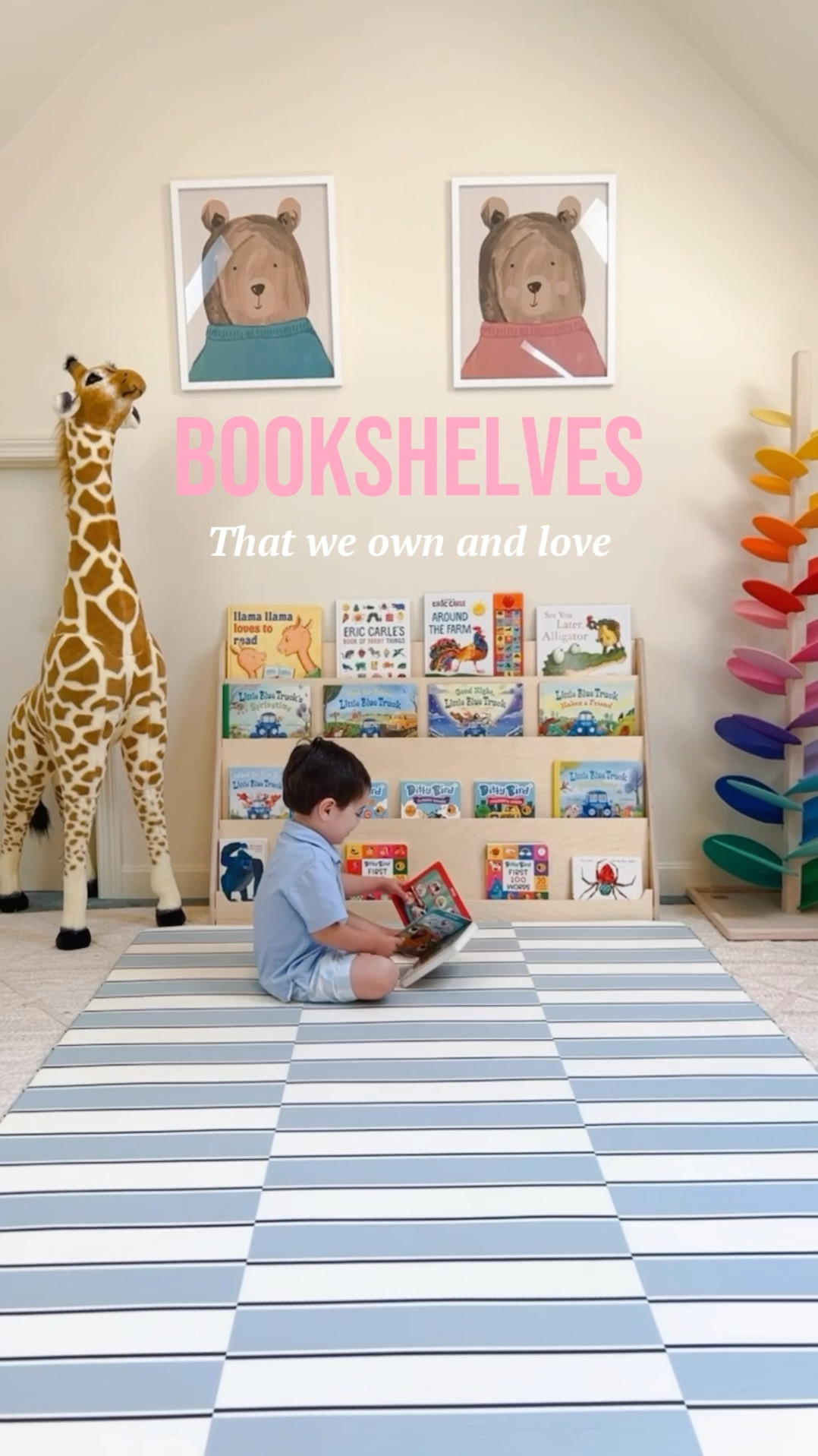 Bookshelves for toddlers and kids

#LTKbaby #LTKkids #LTKVideo