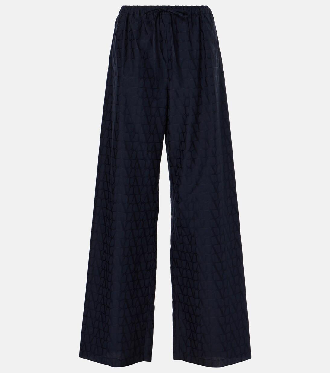 Cotton poplin wide-leg pants | Mytheresa (US/CA)