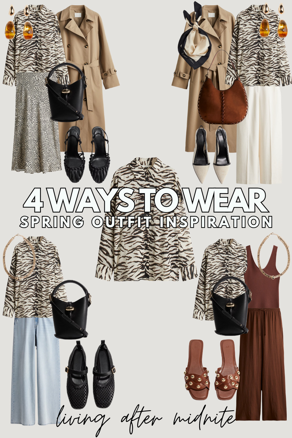 4 ways to Wear a Animal Print Button Up 

#LTKMidsize #LTKStyleTip #LTKFindsUnder50